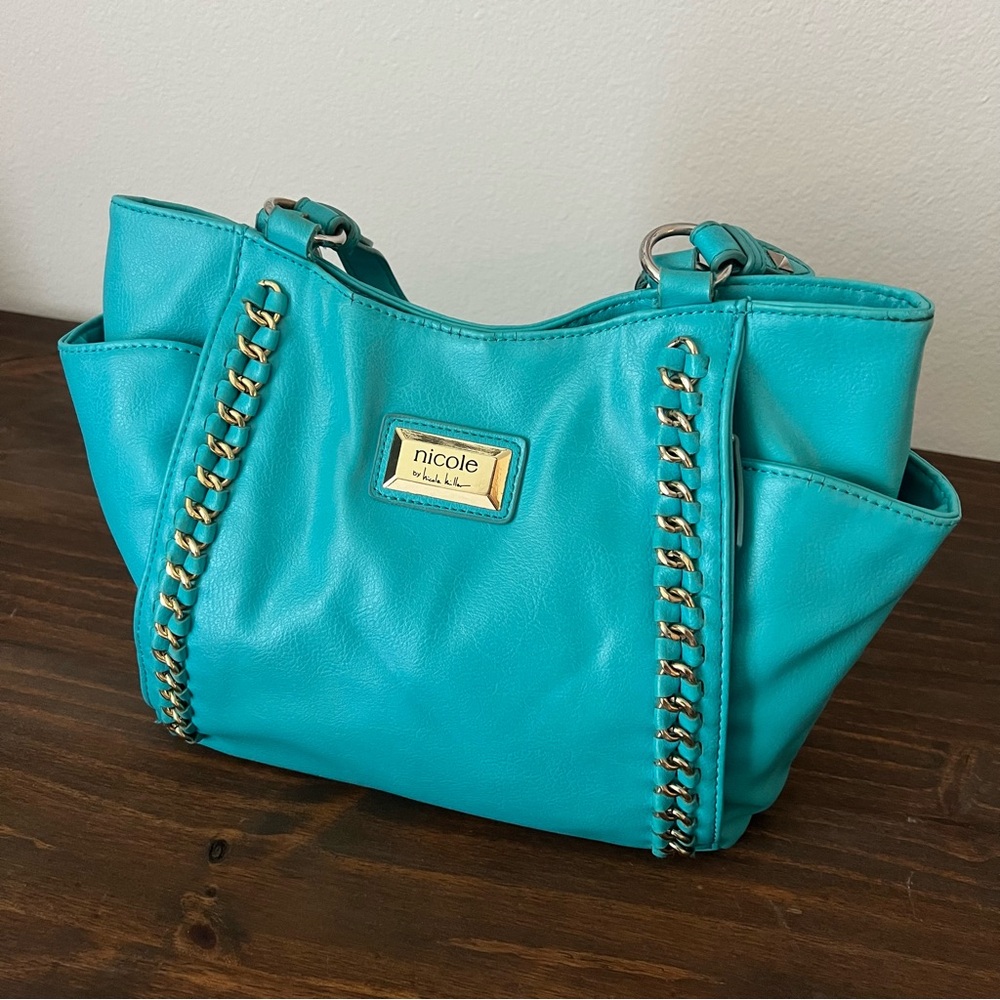 Nicole by Nicole Miller Turquoise Purse